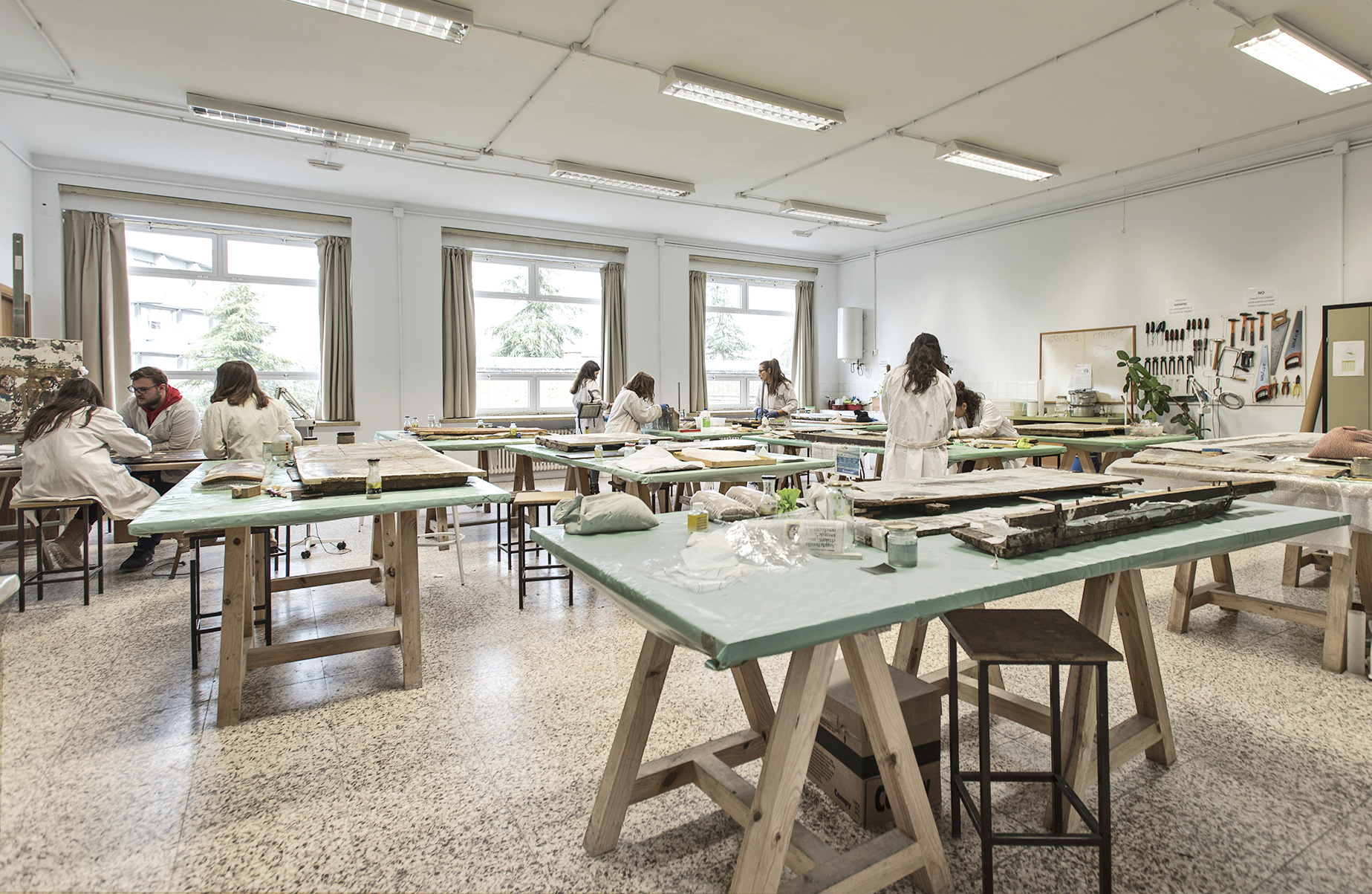 Bienvenido a la web del Grado en Conservación y Restauración del Patrimonio Cultural